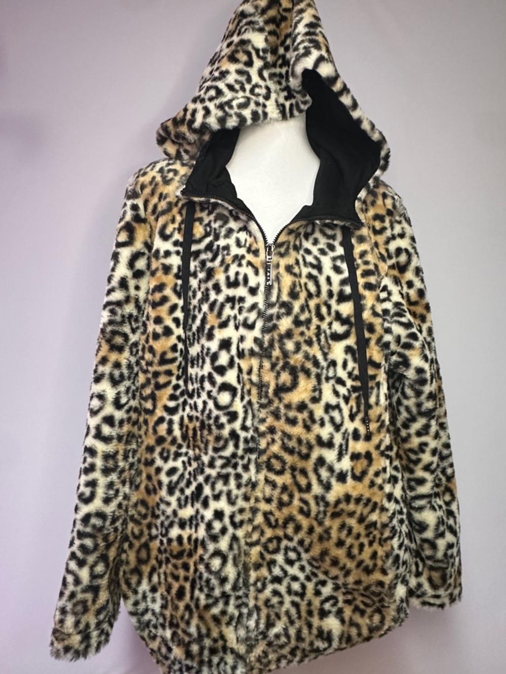 Livi Active Leopard Print Kids Jacket
